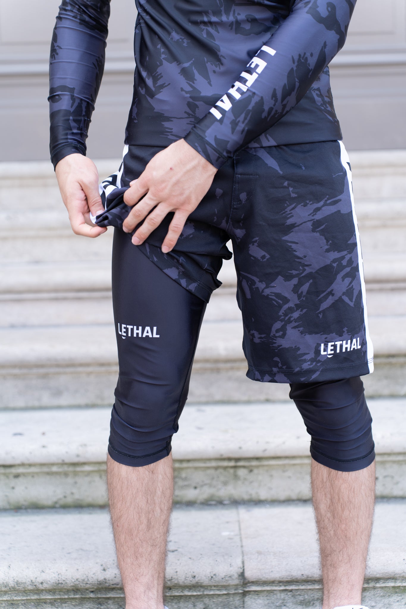 Fight Short - Black Camo