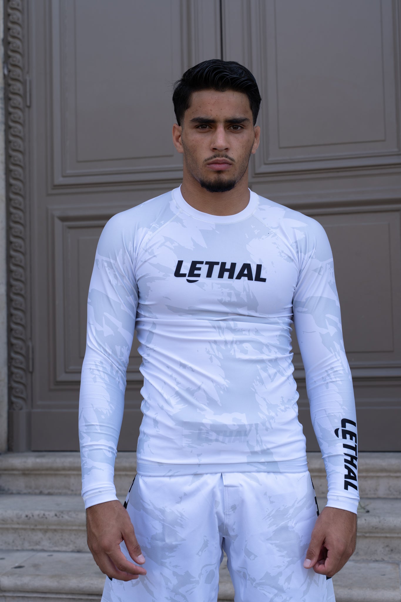 Pack Basique No-Gi Rashguard + Fight Short - White Camo