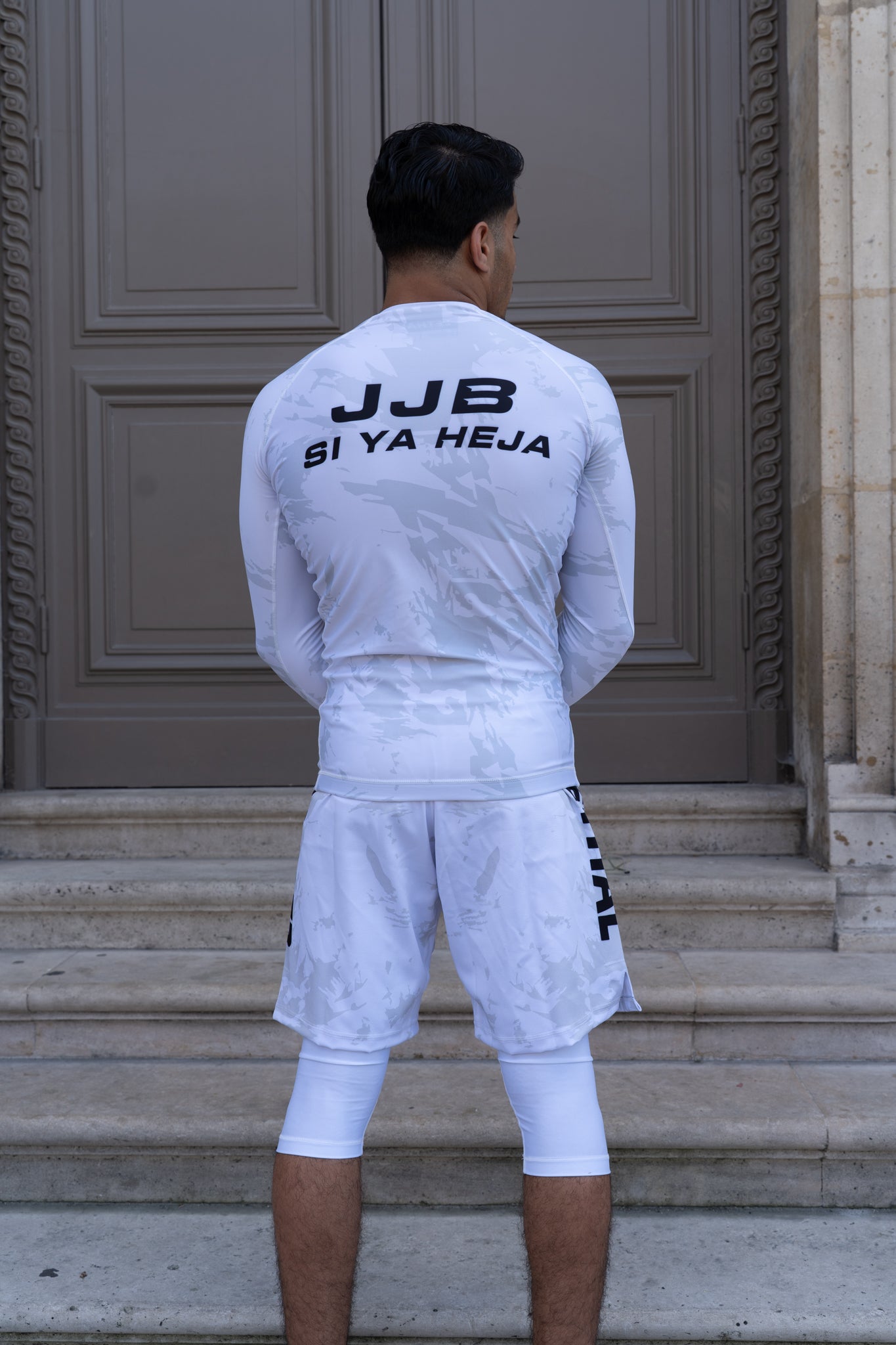 Pantalon de compression White