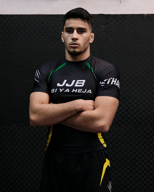 Tenue Rashguard + Short - Brésil Noir Profond