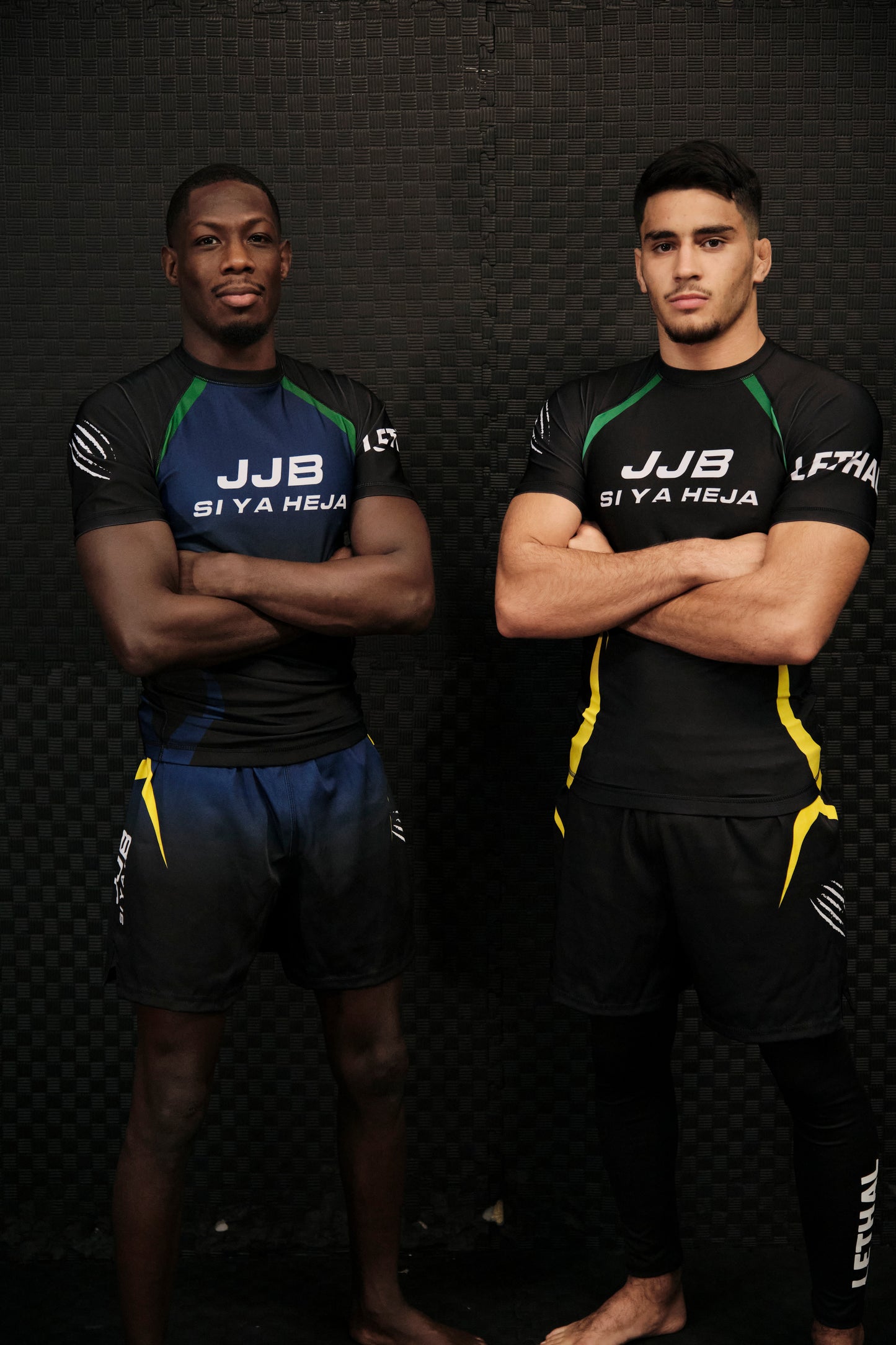 Tenue Rashguard + Short - Brésil Noir Profond